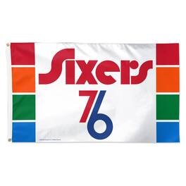 WinCraft - Philadelphia 76ers 2024/25 City Edition One-Sided 3' x 5' Deluxe Flag - Multicolor