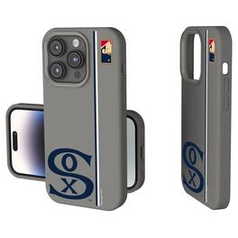 Keyscaper - MLB - Chicago White Sox 1919 Logo iPhone Soft Touch Case - 15 - Gray