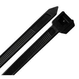 Steel Grip - 18 in. L Black Cable Tie 10 pk