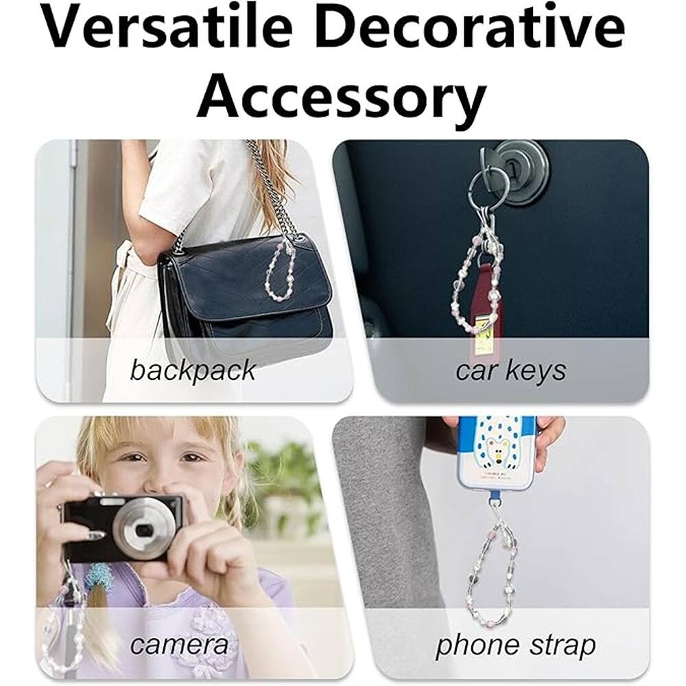 Versatile Decorative Accessory

- backpack
- car keys
- camera
- phone strap