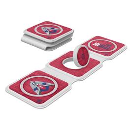 Keyscaper - White New York Giants 3-in-1 Foldable Charger - White