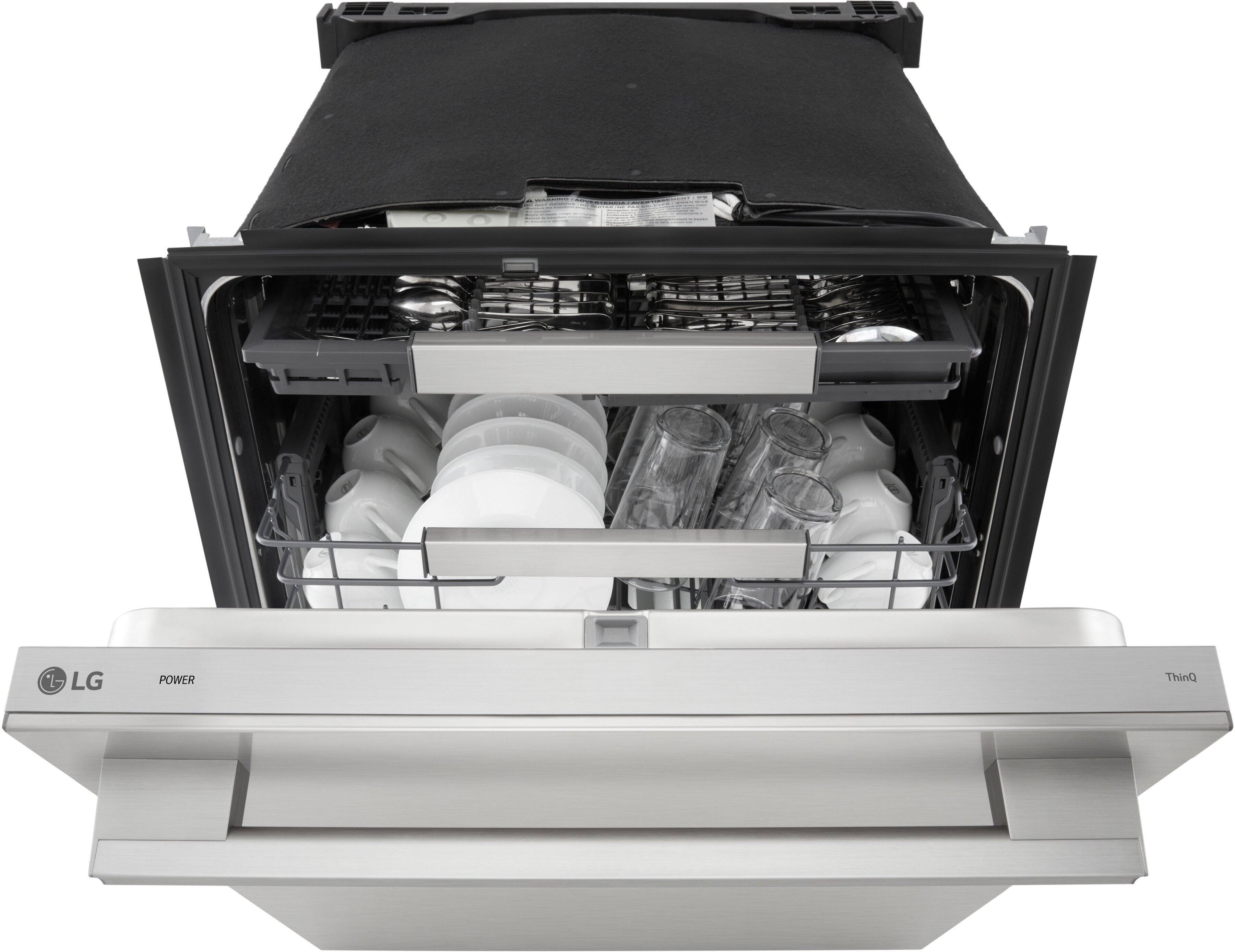 The text on the image is: "LG POWER ThinQ".