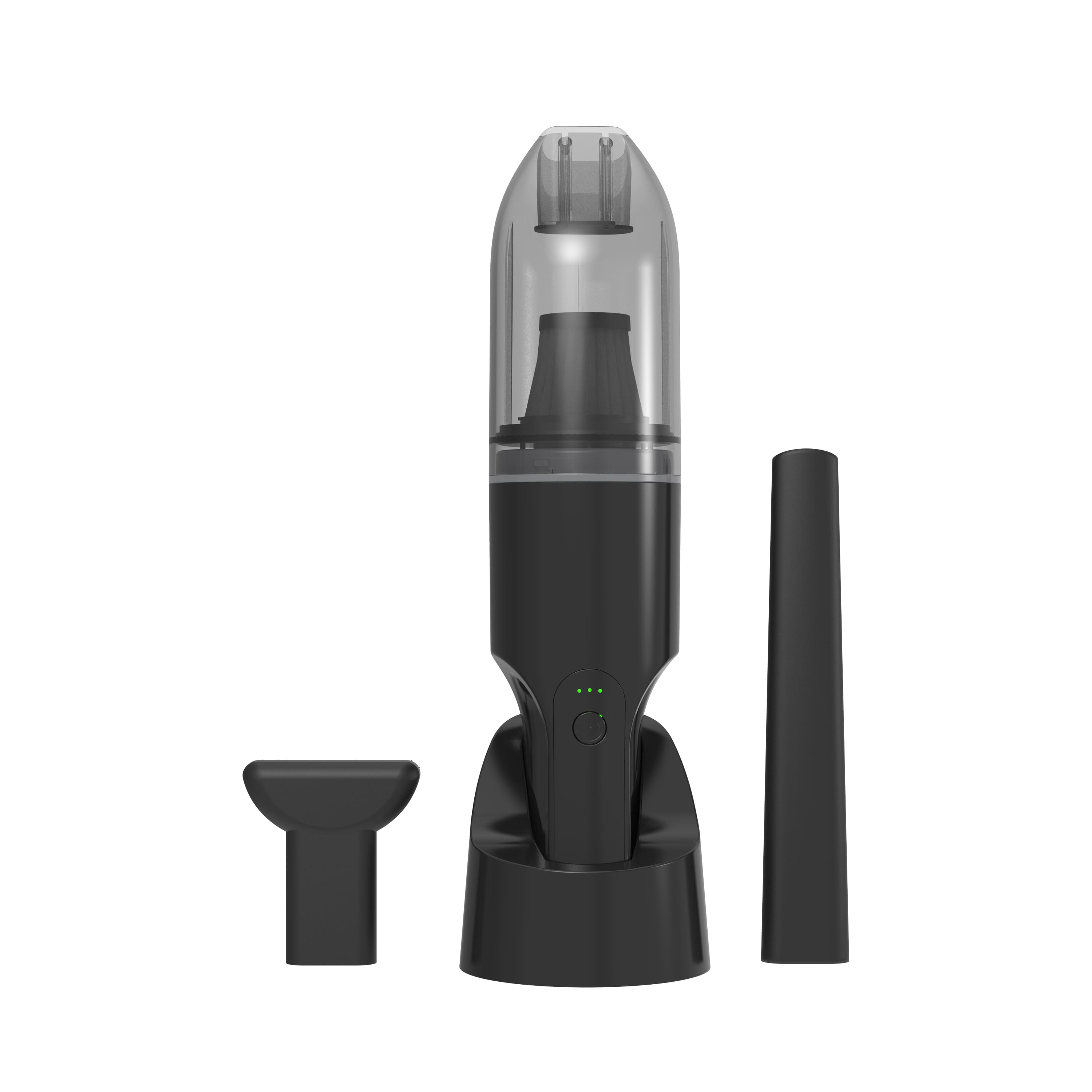Tzumi - Runa Cordless Handheld Vacuum with USB Charging and Multiple Attachments