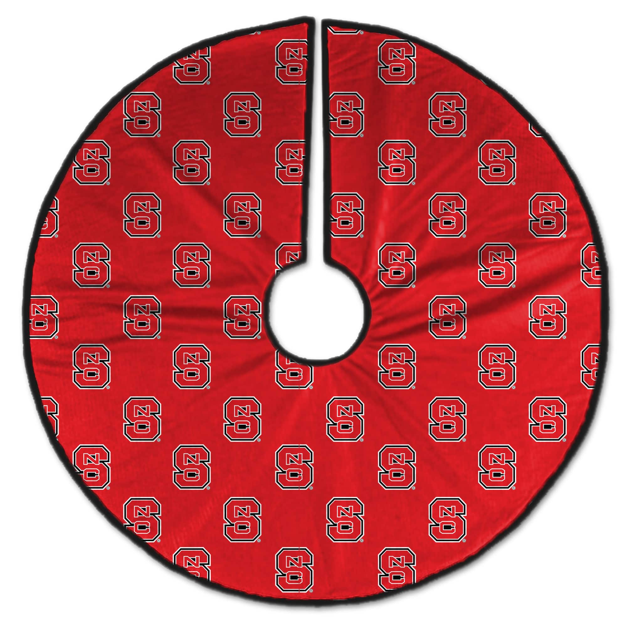 Pegasus - NC State Wolfpack Microplush Christmas Tree Skirt - Multicolor