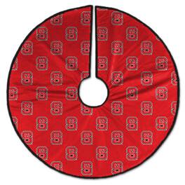 Pegasus - NC State Wolfpack Microplush Christmas Tree Skirt - Multicolor