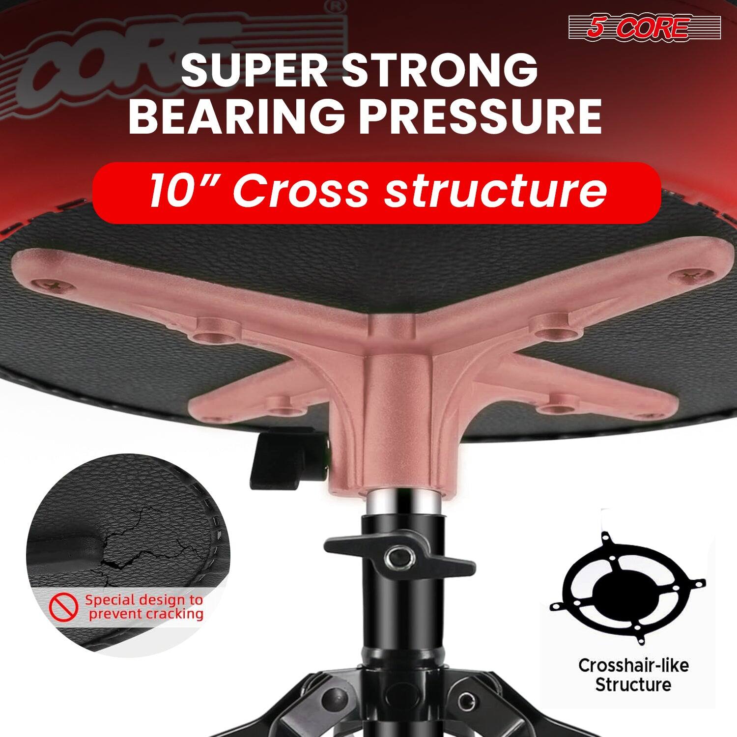 5 CORE  
SUPER STRONG BEARING PRESSURE  
10" Cross structure  

Special design to prevent cracking  
Crosshair-like Structure