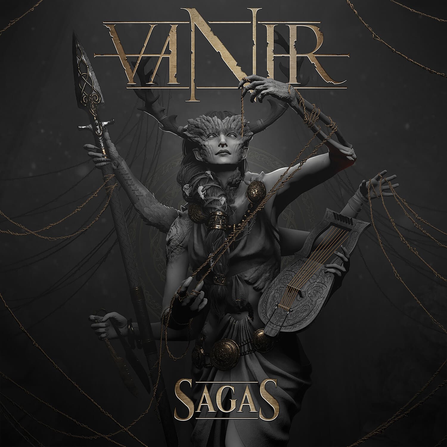 Vanir - Sagas (Gold)  - VINYL LP