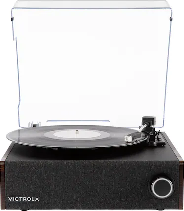Front. Victrola - Eastwood II Signature - Espresso.