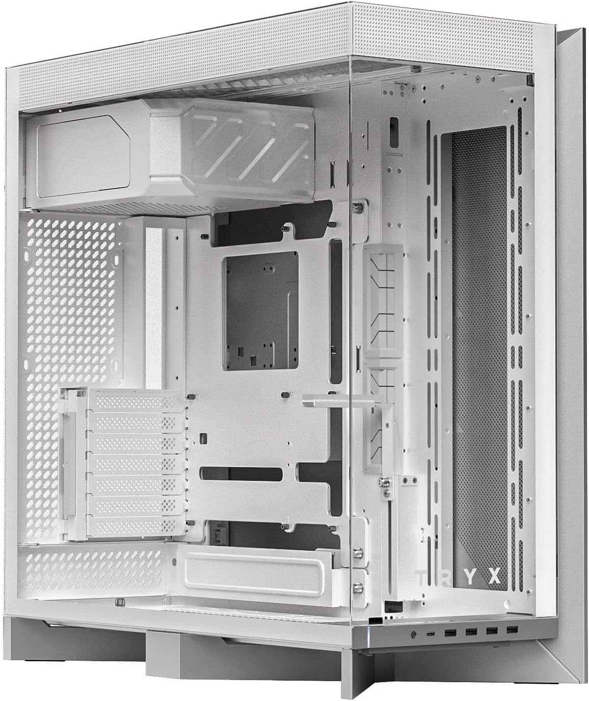 TRYX - C-L700N-NN0H-G0W LUCA L70 Midi-Tower Tempered Glass ARGB PC Case -White - White price history on PriceWatchPro