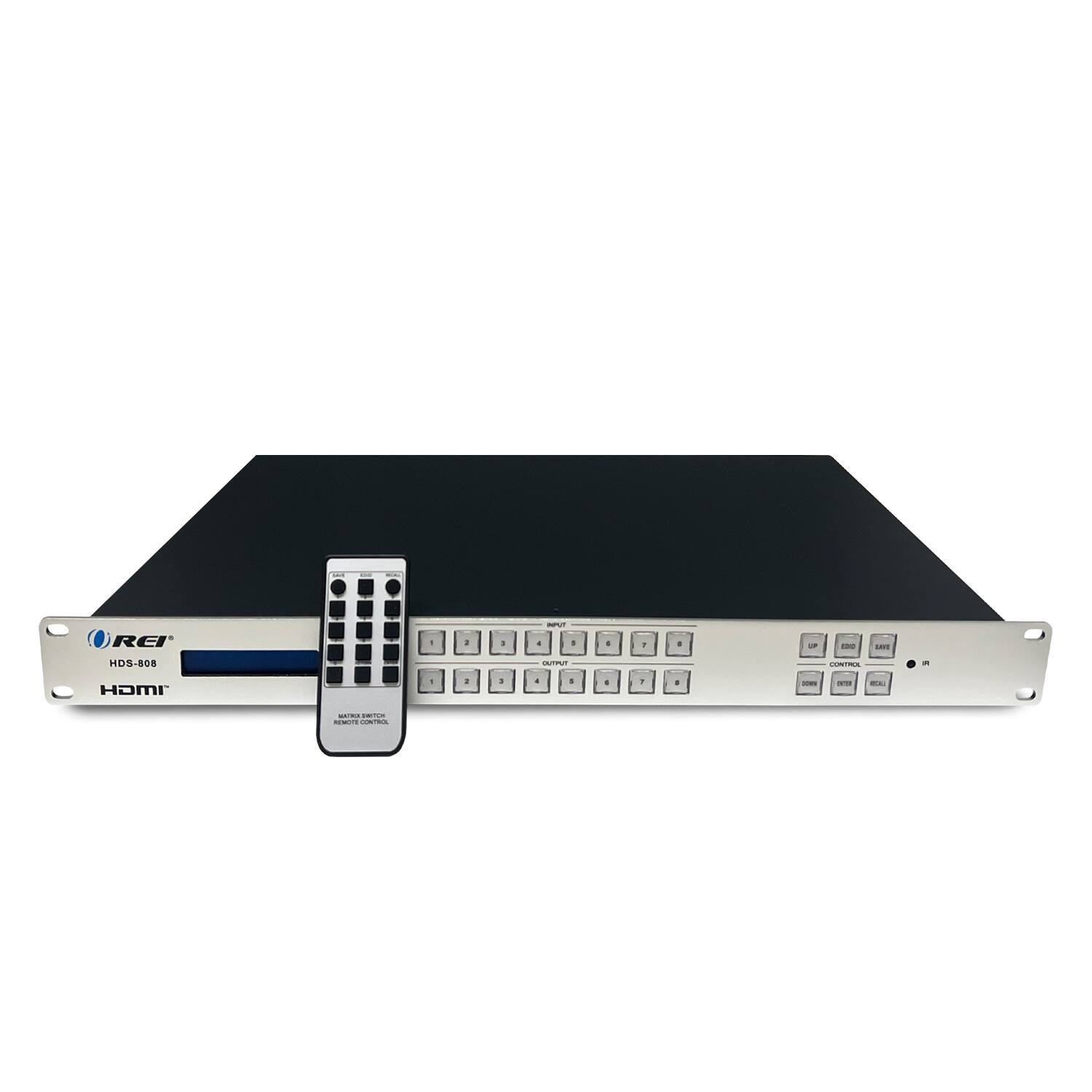 Orei - 4K@30Hz 8x8 HDMI™ Matrix - (HDS-808) - Black