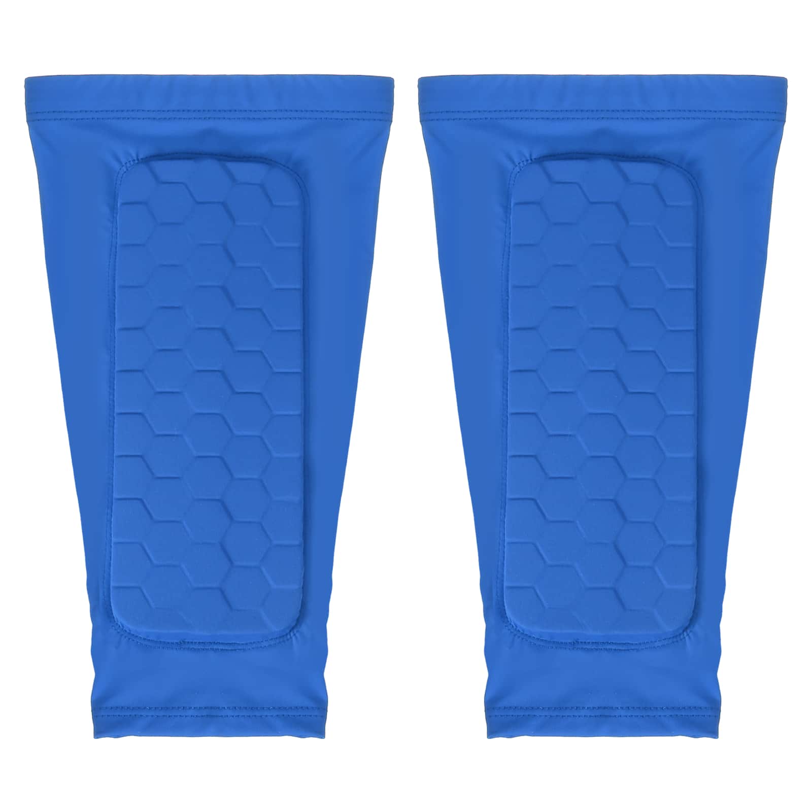Unique Bargains Soccer Shin Guards, Shin Pad with Hexagonal Pads