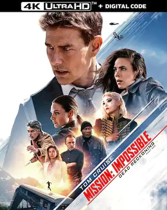 Front. Mission: Impossible 7: Dead Reckoning - 4K Blu-Ray.