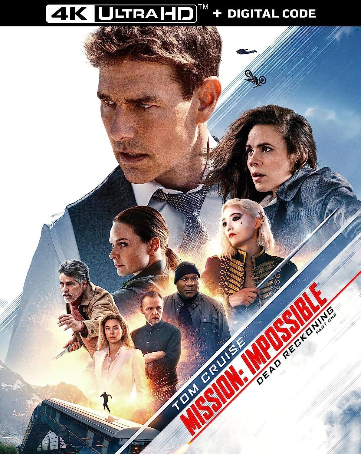 Mission: Impossible 7: Dead Reckoning   - 4K Blu-Ray [4K Ultra HD Blu-ray]