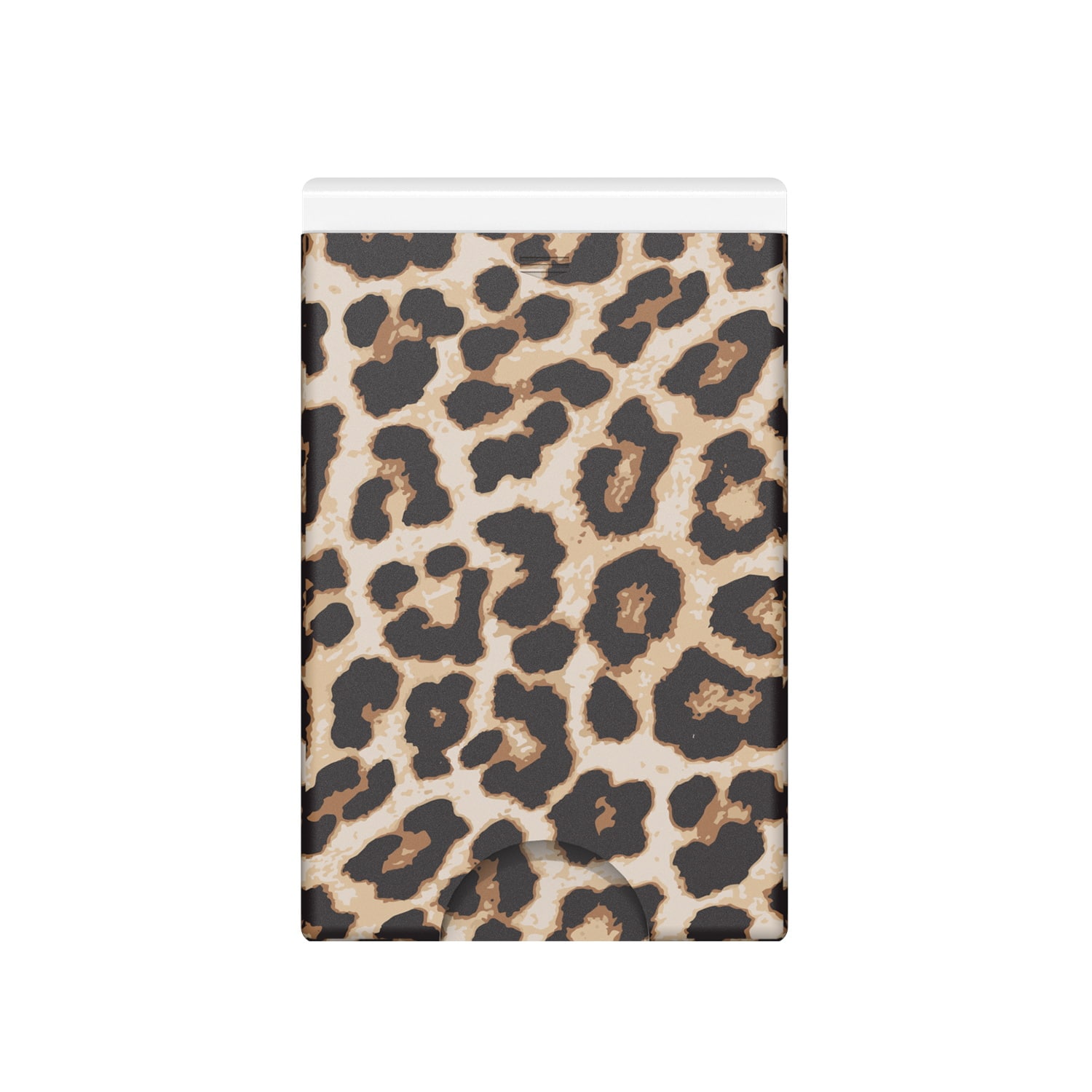 Mybat Pro - MagStash Signature MagSafe Wallet – Leopard Print - Brown