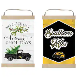 Jardine - Southern Miss Golden Eagles 12" x 20" Reversible Banner Sign - White