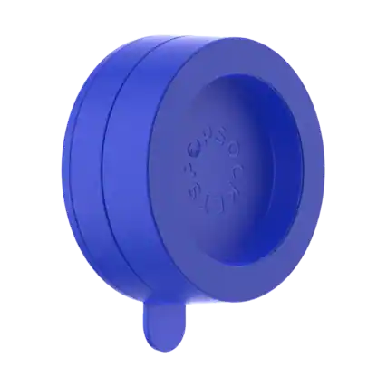 Front. PopSockets - Multi-Surface Magnetic Suction Phone with MagSafe for Mobile Phones - Cobalt.