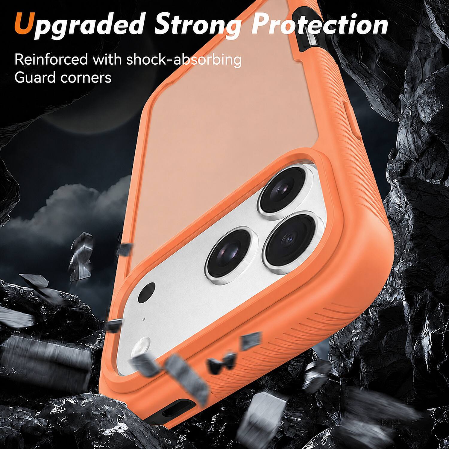 Upgraded Strong Protection  
Reinforced with shock-absorbing Guard corners