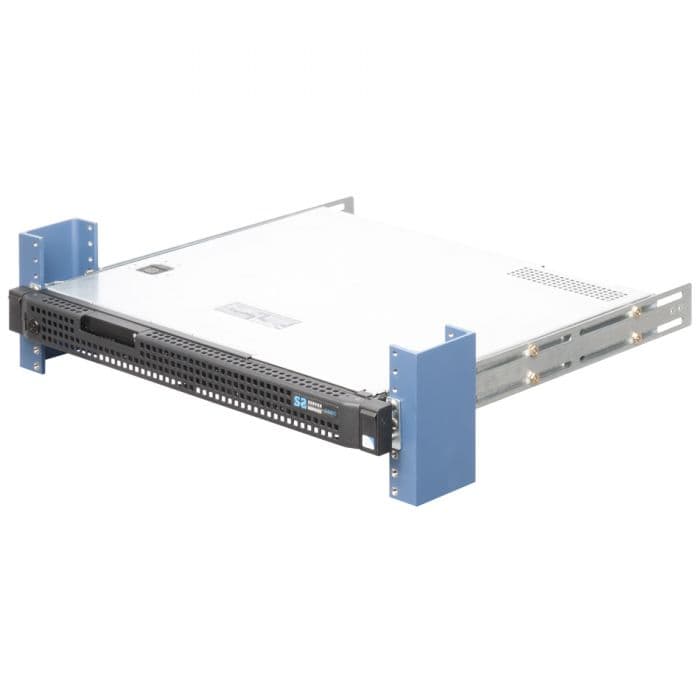Alt View 1. RackSolutions - RackSolutions 1U 100-G Rail for Dell - Black.