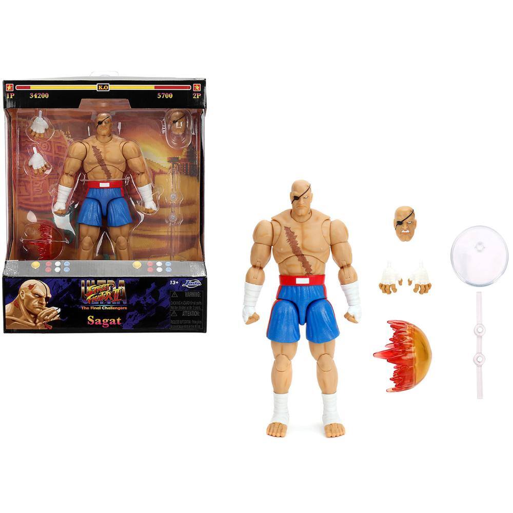 P 34200 K.O 5700 * 2P The Final Challengers Sagat 13+ ATTENTION