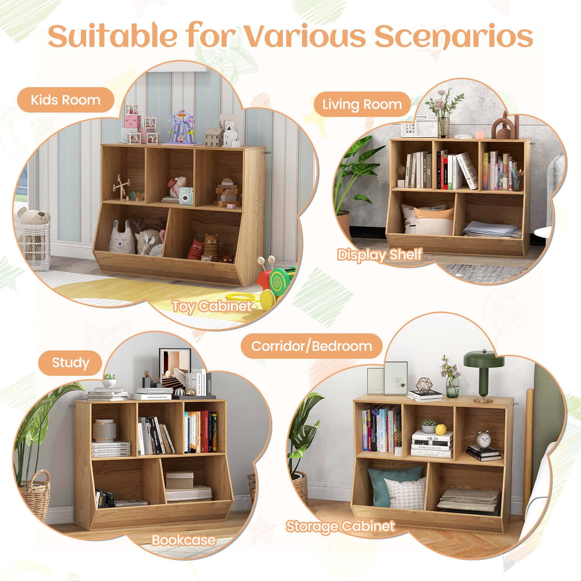 Suitable for Various Scenarios

- Kids Room
  - Toy Cabinet

- Living Room
  - Display Shelf

- Study
  - Bookcase

- Corridor/Bedroom
  - Storage Cabinet