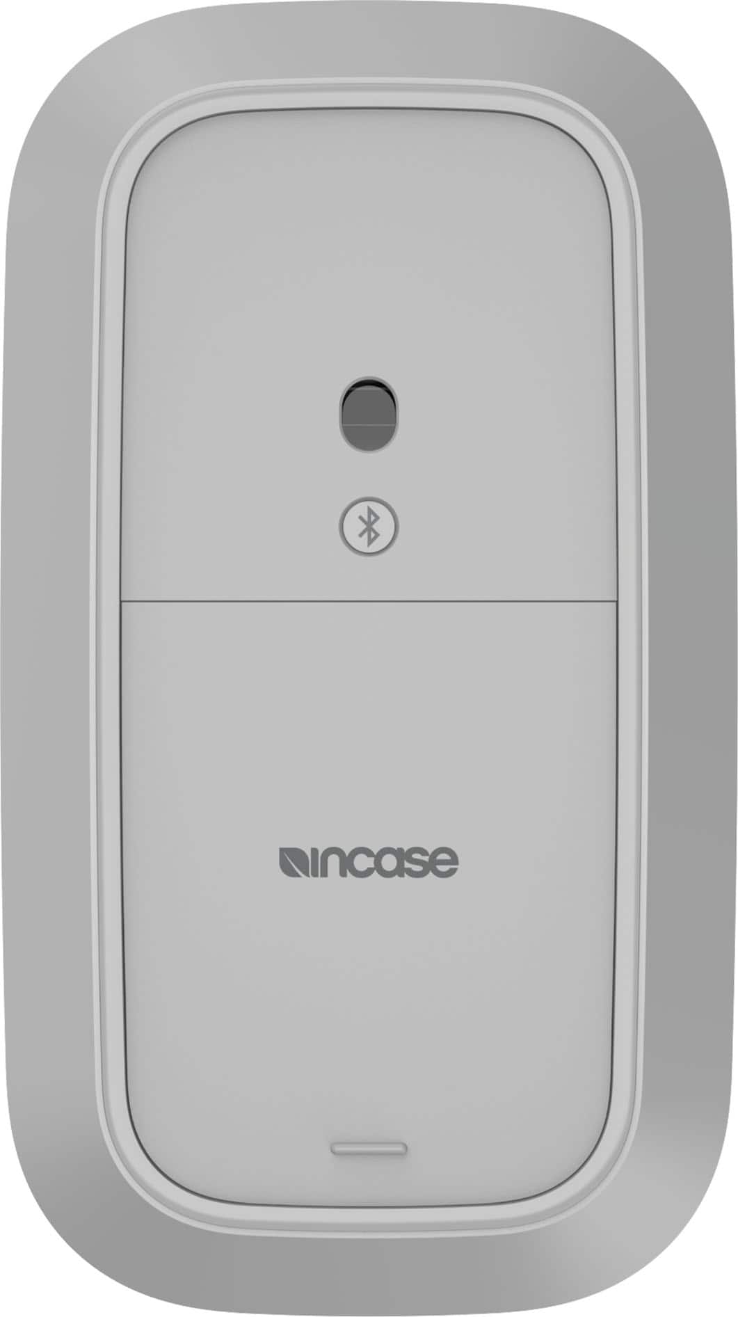 Left. Incase - Modern Mobile Mouse Designed by Microsoft - Platinum.