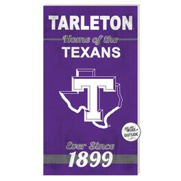 Jardine - Tarleton State Texans 11'' x 20'' Indoor/Outdoor Home Of The Sign - Purple