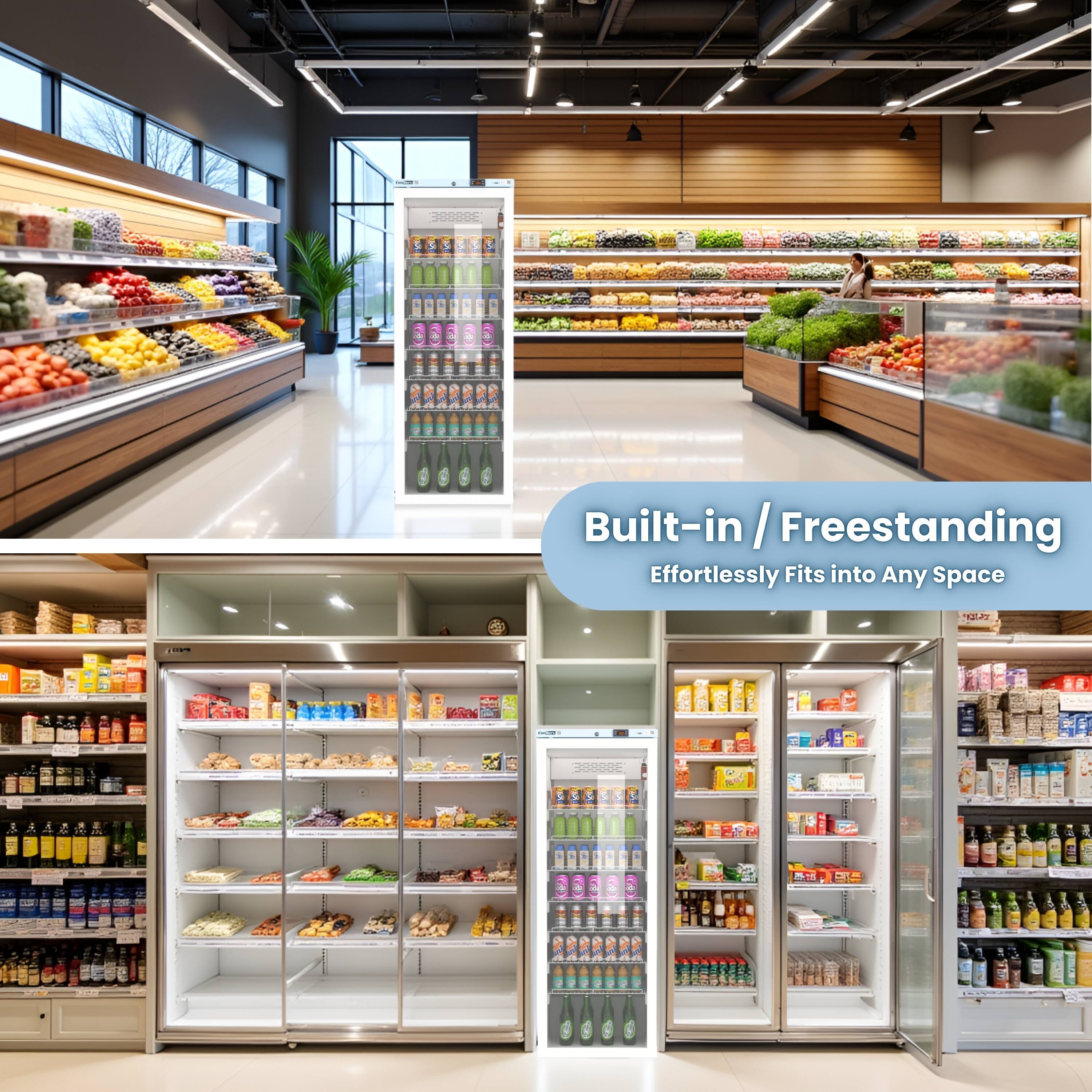 38888E Built-in / Freestanding Effortlessly Fits into Any Space