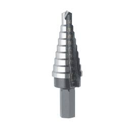 Irwin - Unibit 1/4 to 3/4 X 6 L High Speed Steel Step Drill Bit Square Shank 1 pc
