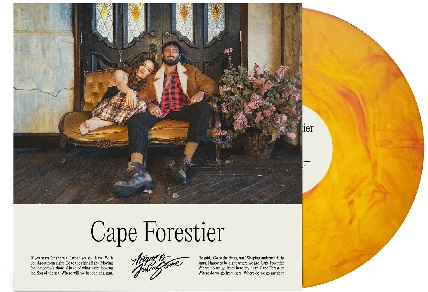 Angus & Julia Stone - Cape Forestier - Orange Marble - VINYL LP