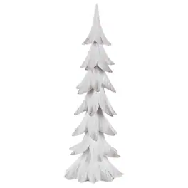 The Gerson Companies - Gerson Holiday Christmas Tree Table Decor 23.82 in. (Case of 4) - White