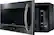 Alt View 11. Samsung - 2.1 Cu. Ft. Over-the-Range Microwave with Multi-Sensor Cooking - Black stainless steel.