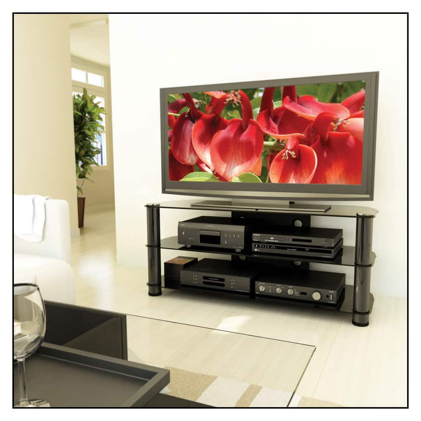 Sonax tv on sale stand glass