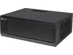 Front. SilverStone - SILVERSTONE Grandia Series GD10B Aluminum HTPC for ATX / Micro-ATX / SSI-CEB Computer Case - Silver.