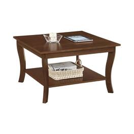 Convenience Concepts - American Heritage Square Coffee Table - Espresso