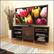 Alt View Standard 1. dCOR design - Sedona 60'' TV Stand in Ebony Pecan Sedona 60'' TV Stand in Ebony Pecan.