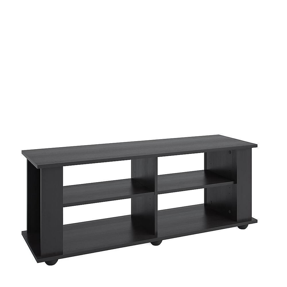 Alt View Zoom 24. CorLiving - Fillmore Black Wooden TV Stand, for TVs up to 55" - Ravenwood Black.