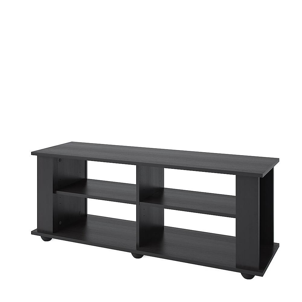 Alt View 32. CorLiving - Fillmore Black Wooden TV Stand, for TVs up to 55" - Ravenwood Black.