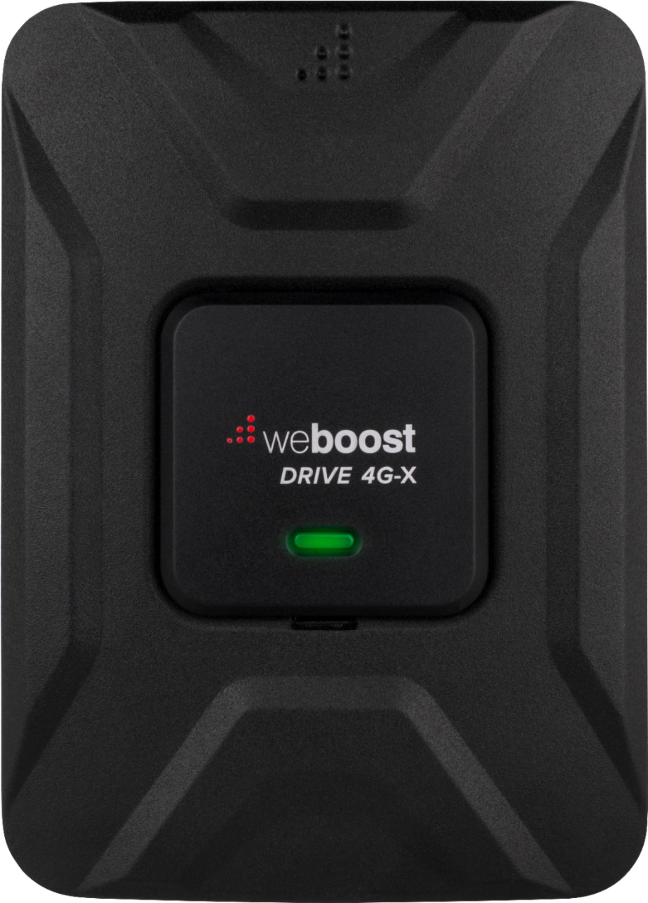Angle View: weBoost Drive 4G-X In-Vehicle Cellular Signal Booster Kit, Model 470510, 1st Edition