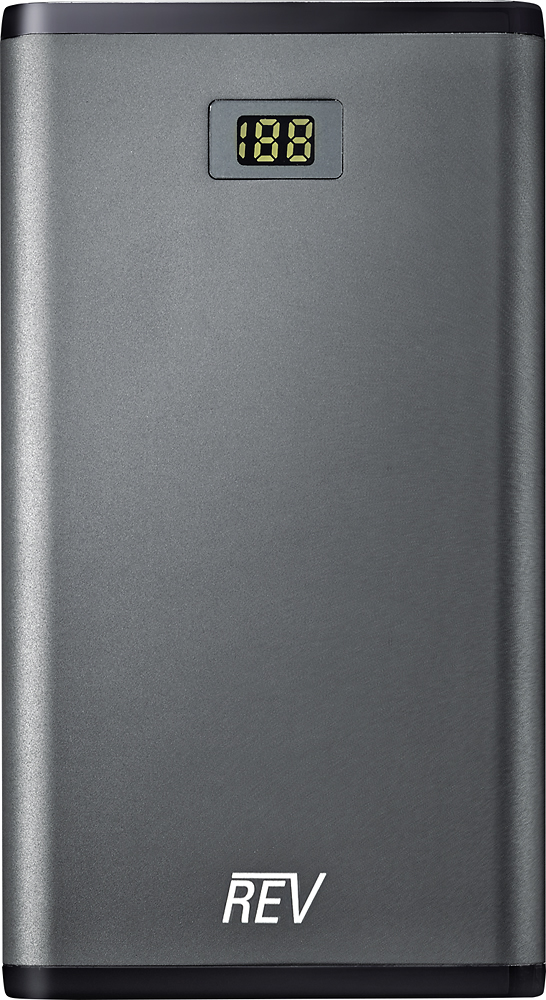 Best Buy: REV Portable Charger Gray P-B-120-4.8-G1-REV-RB