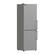 Angle. Forno Appliances - Guardia 10.8 Cu. Ft. Compact Fridge with Bottom Freezer - Stainless Steel.