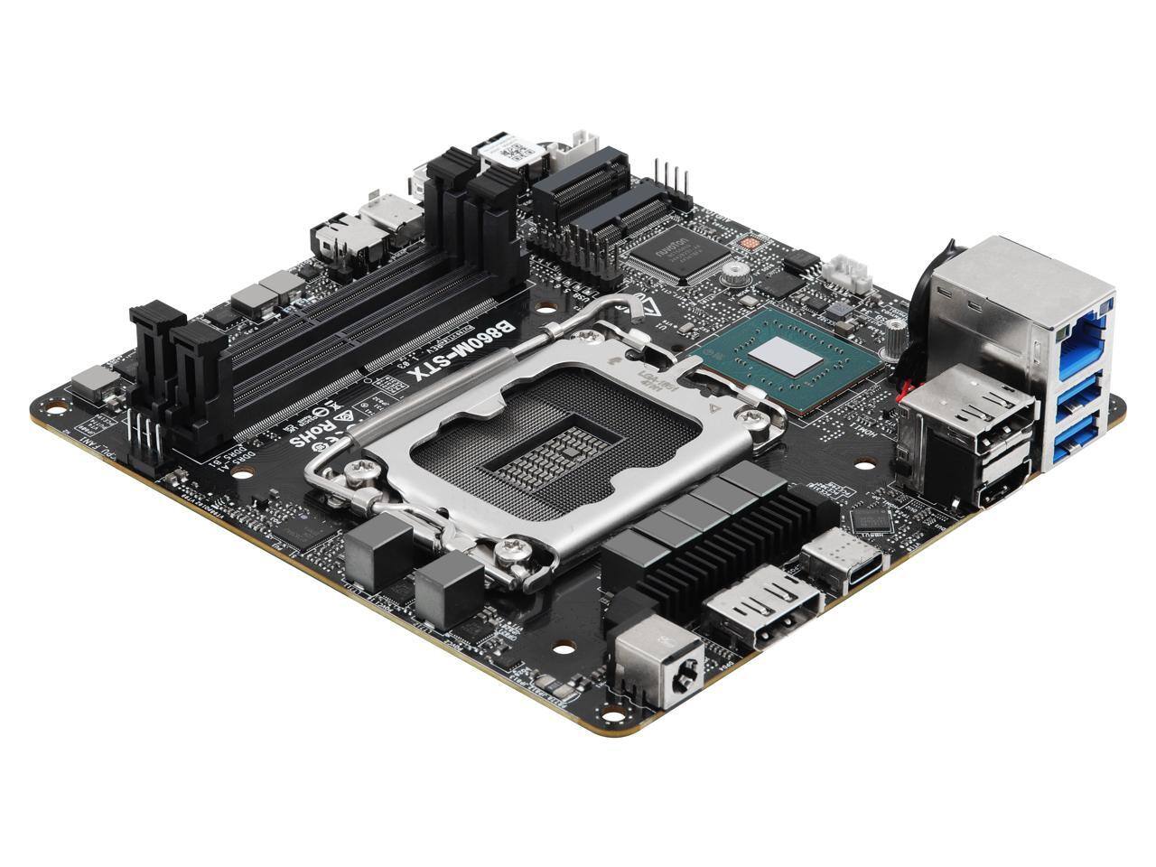 ASRock Deskmini B860W Intel Socket LGA1851 Black Barebone - Best Buy