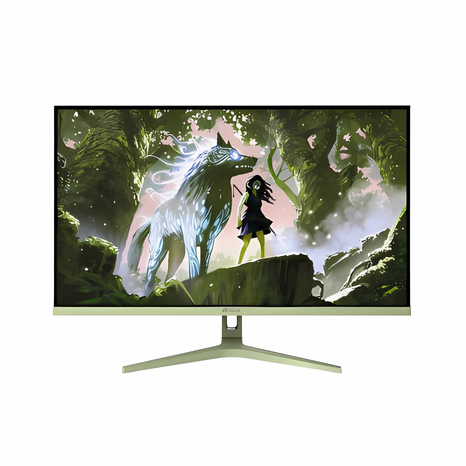 Alt View 2. Arozzi - Arozzi – Nova 32" IPS QHD 180Hz Gaming Monitor – Forest Green - Forest Green.