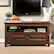 Alt View 11. Walker Edison - Sound Bar TV Stand for Most Flat-Panel TV's up to 50" - Brown.