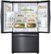 Alt View Zoom 14. Samsung - 24.6 Cu. Ft. French Door Fingerprint Resistant Refrigerator - Black stainless steel.