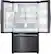 Alt View 2. Samsung - 24.6 Cu. Ft. French Door Fingerprint Resistant Refrigerator - Black Stainless Steel.