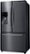 Left Zoom. Samsung - 24.6 Cu. Ft. French Door Fingerprint Resistant Refrigerator - Black stainless steel.