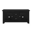 Walker Edison - TV Console for Flat-Panel TVs Up to 55" - Black - Larger Front