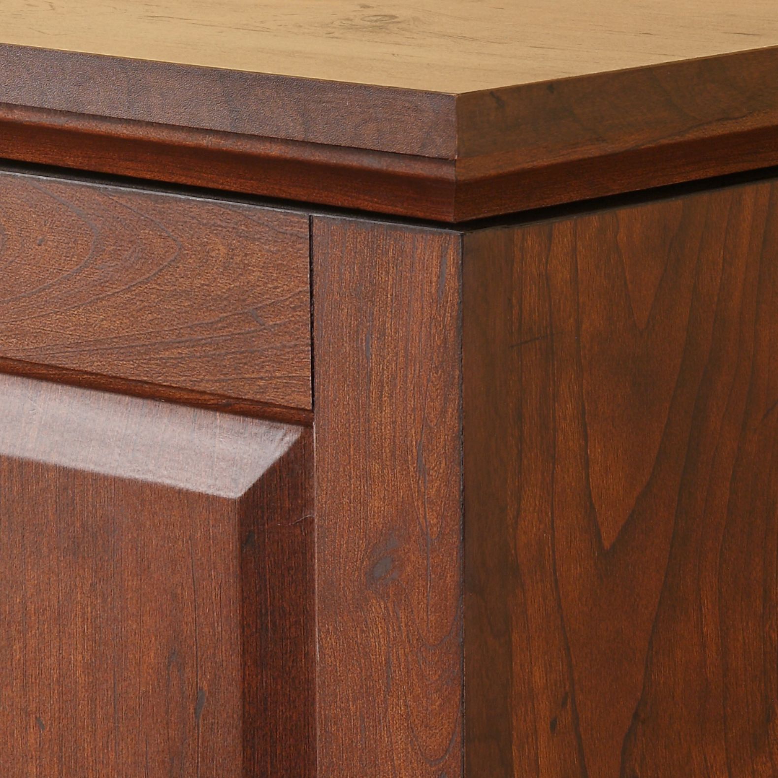 Alt View 14. Walker Edison - Rustic Traditional TV Stand Cabinet for Most TVs Up to 50" - Brown.