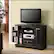 Alt View 1. Walker Edison - Rustic Traditional TV Stand Cabinet for Most TVs Up to 50" - Black.