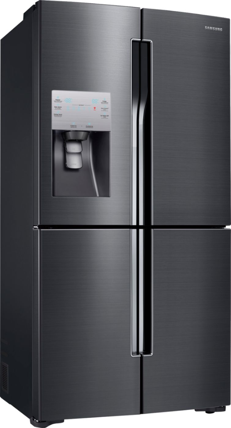 Angle View: KitchenAid - 4.7 Cu. Ft. Double-Drawer Refrigerator - Stainless steel
